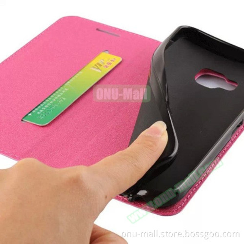 Buckle Horizontal Flip Leather Case for Samsung Galaxy S7 Flip Case